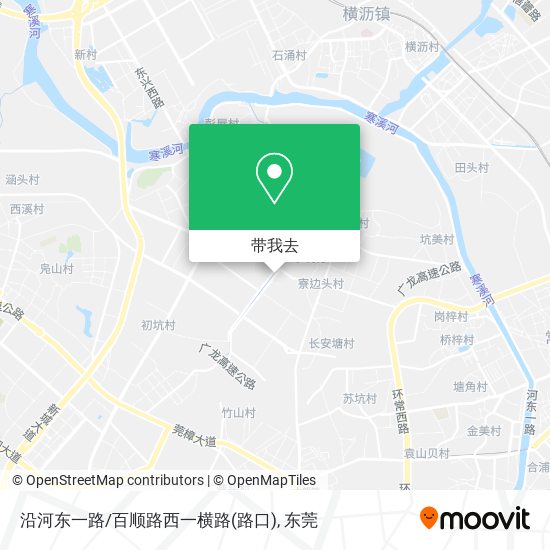 沿河东一路/百顺路西一横路(路口)地图