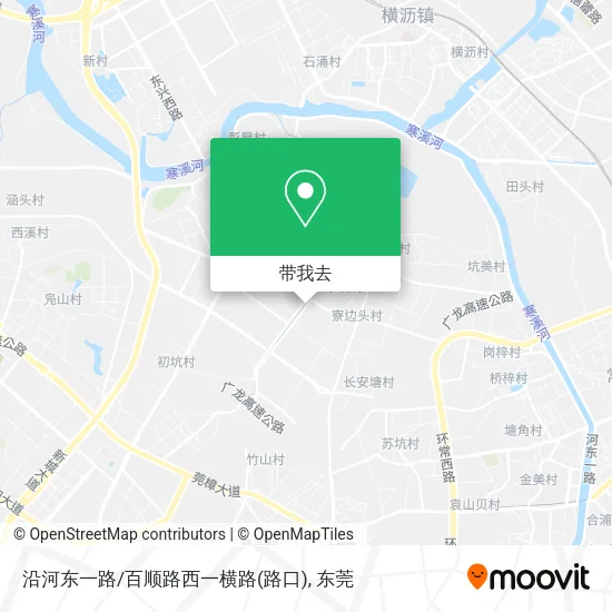 沿河东一路/百顺路西一横路(路口)地图