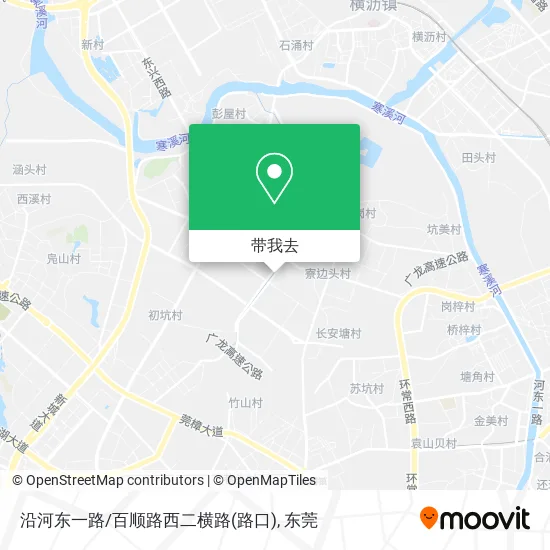 沿河东一路/百顺路西二横路(路口)地图