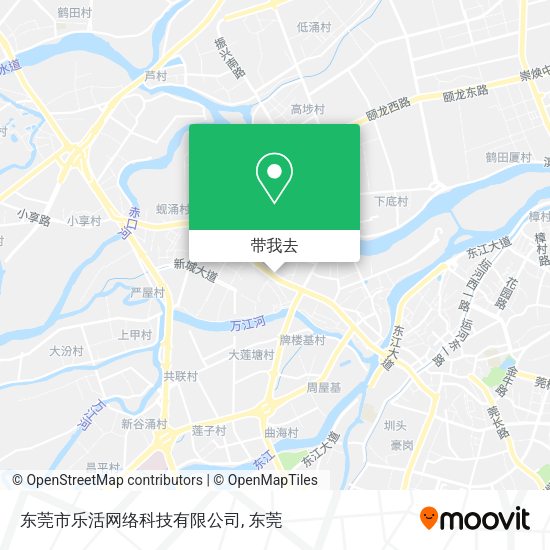 东莞市乐活网络科技有限公司地图