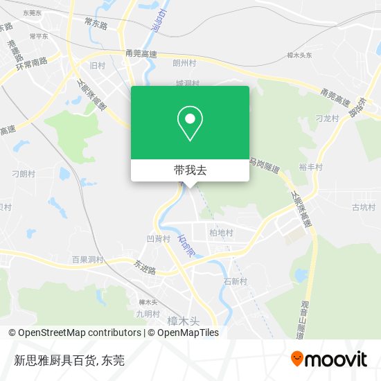 新思雅厨具百货地图