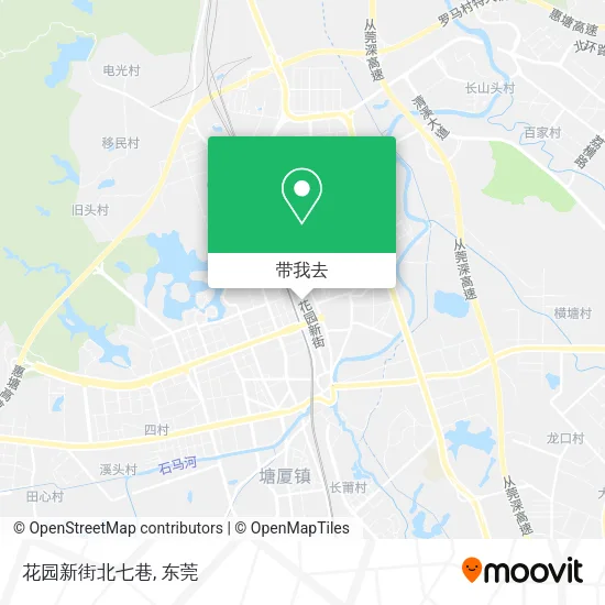 花园新街北七巷地图
