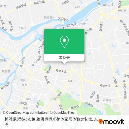 博雅尼(香港)衣柜·雅唐榻榻米整体家居体验定制馆地图