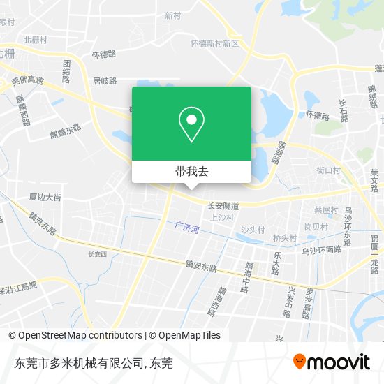 东莞市多米机械有限公司地图