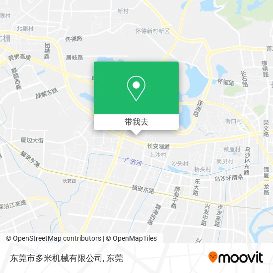 东莞市多米机械有限公司地图