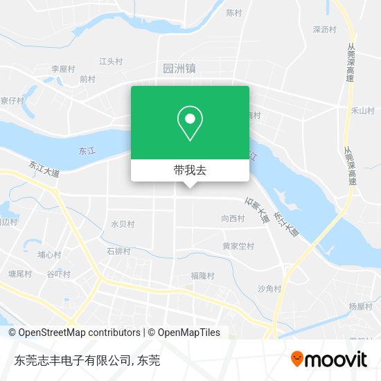 东莞志丰电子有限公司地图
