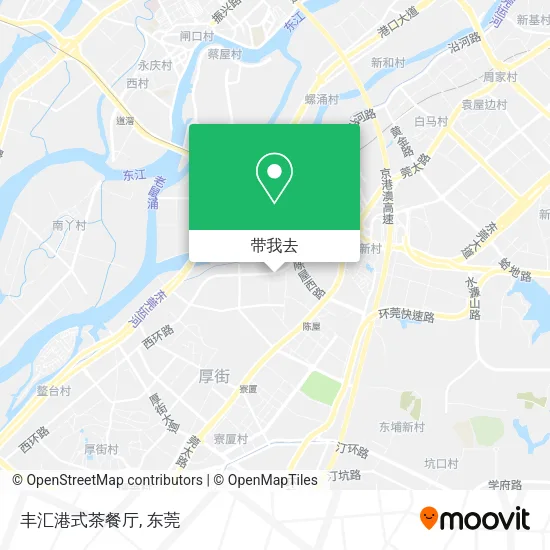 丰汇港式茶餐厅地图