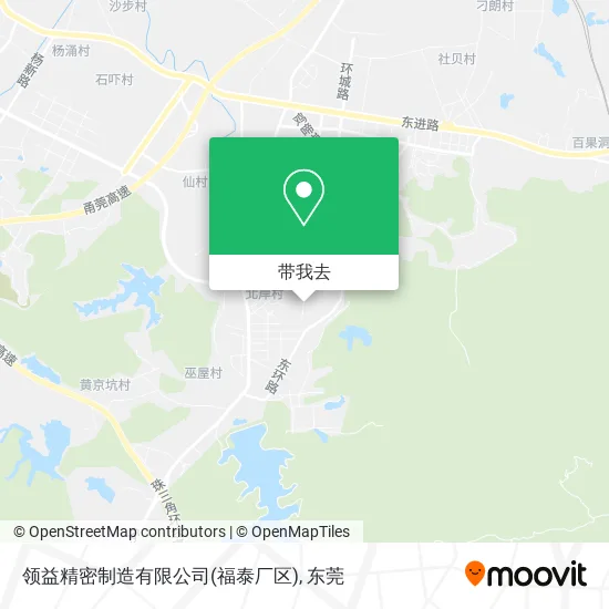 领益精密制造有限公司(福泰厂区)地图
