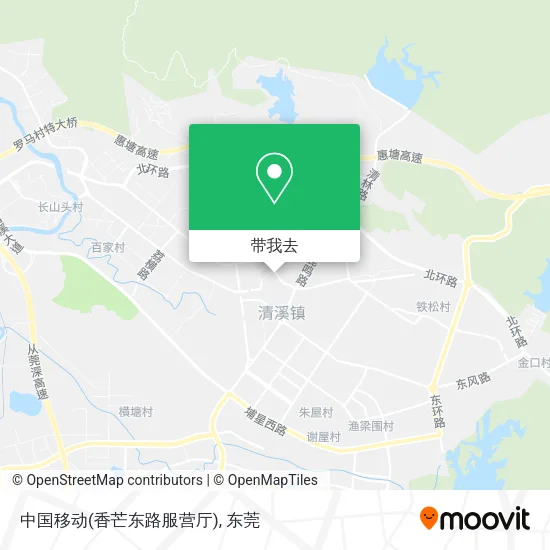 中国移动(香芒东路服营厅)地图