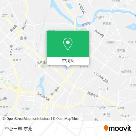 中惠一期地图