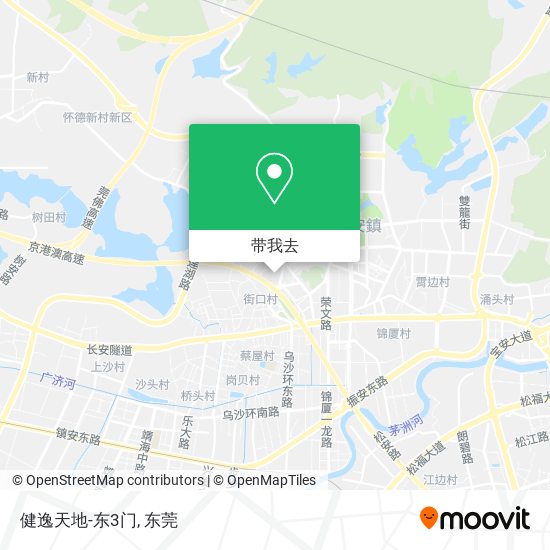 健逸天地-东3门地图