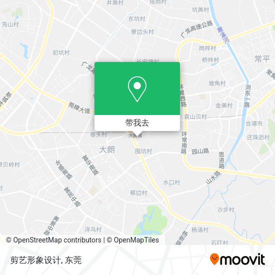 剪艺形象设计地图