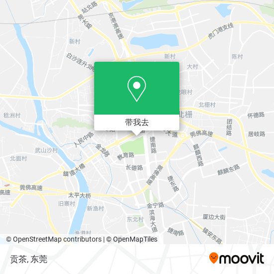 贡茶地图