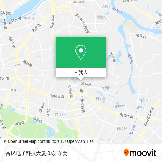 富民电子科技大厦-B栋地图