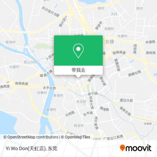 Yi Wo Don(天虹店)地图