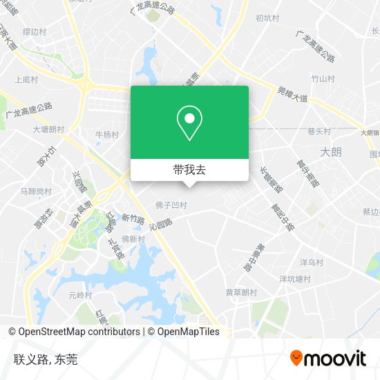 联义路地图