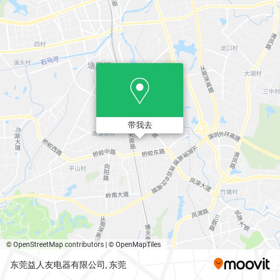 东莞益人友电器有限公司地图