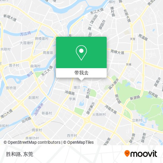 胜和路地图