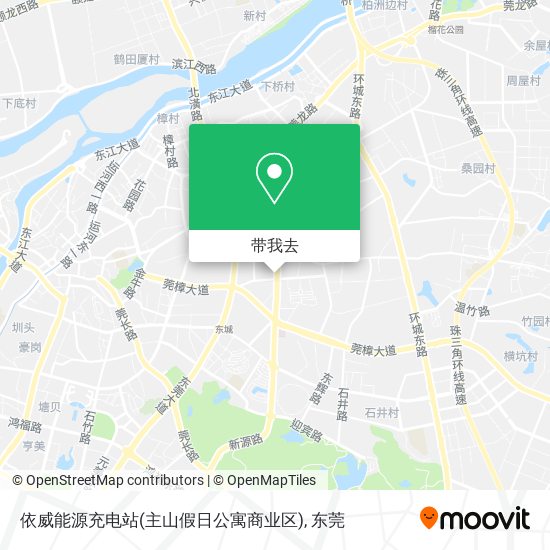 依威能源充电站(主山假日公寓商业区)地图
