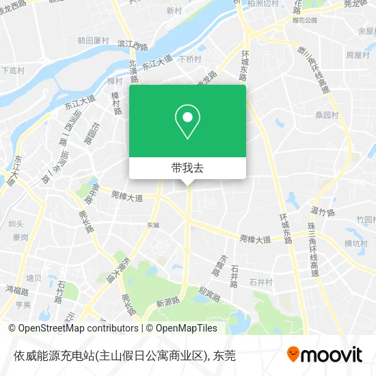 依威能源充电站(主山假日公寓商业区)地图