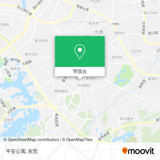 平安公寓地图
