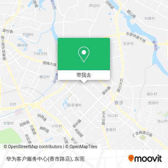 华为客户服务中心(香市路店)地图