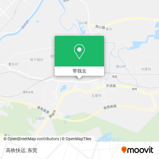 高铁快运地图