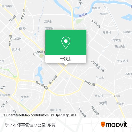 乐平村停车管理办公室地图