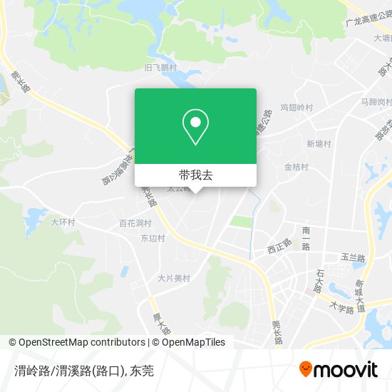 渭岭路/渭溪路(路口)地图