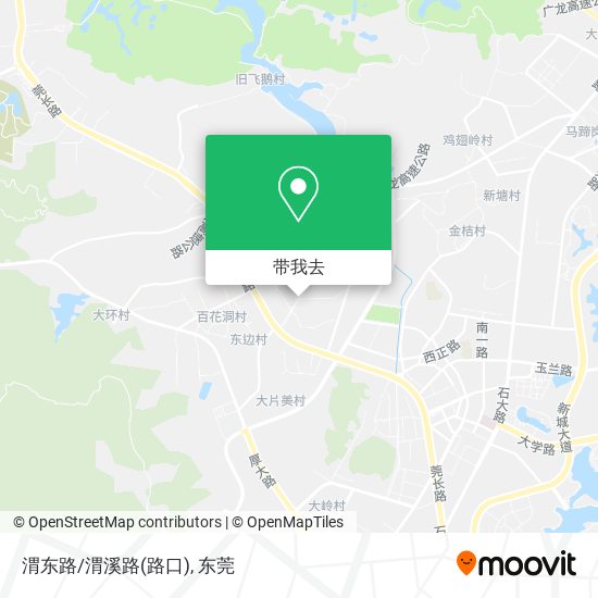 渭东路/渭溪路(路口)地图