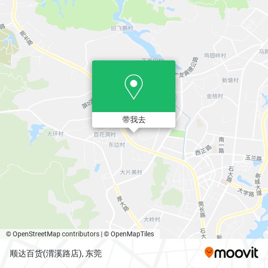 顺达百货(渭溪路店)地图