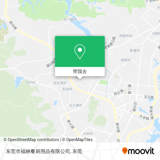 东莞市福林餐厨用品有限公司地图