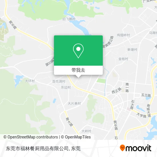 东莞市福林餐厨用品有限公司地图