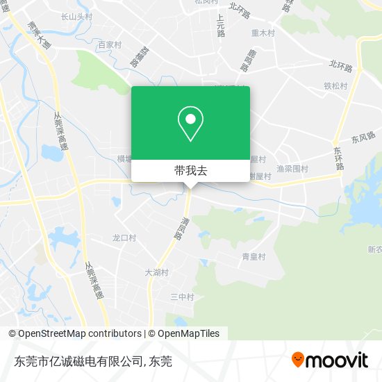 东莞市亿诚磁电有限公司地图