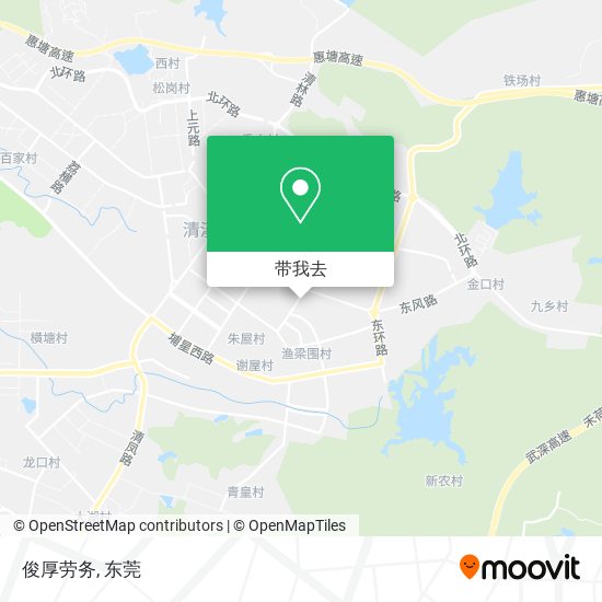 俊厚劳务地图