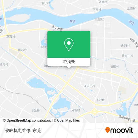 俊峰机电维修地图