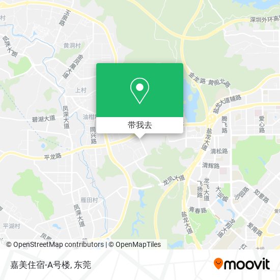 嘉美住宿-A号楼地图