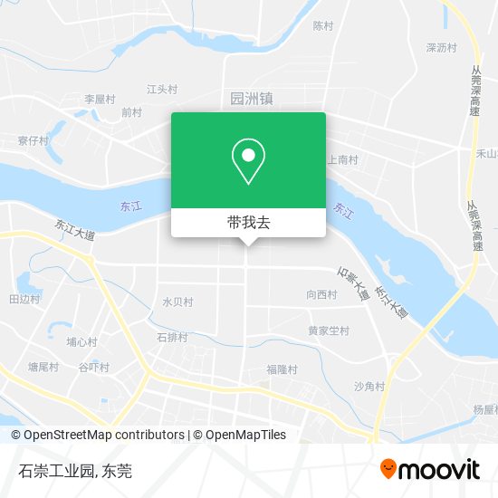 石崇工业园地图