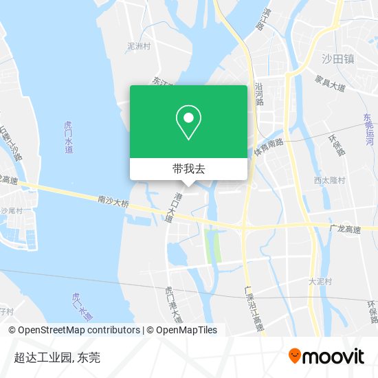超达工业园地图