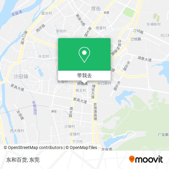 东和百货地图