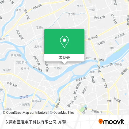 东莞市巨唯电子科技有限公司地图