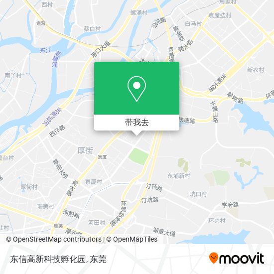 东信高新科技孵化园地图