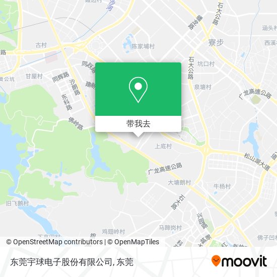 东莞宇球电子股份有限公司地图