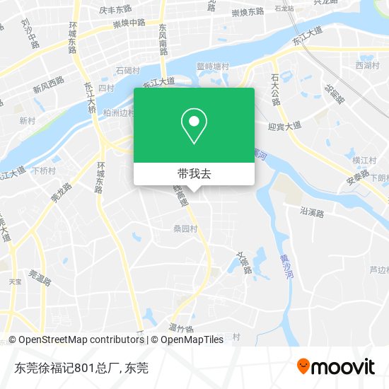 东莞徐福记801总厂地图