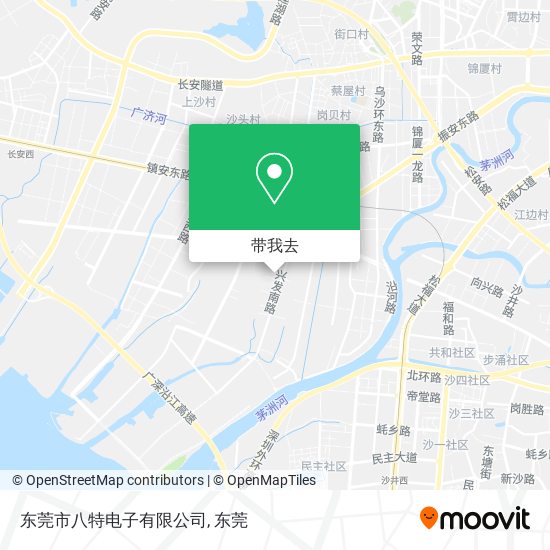 东莞市八特电子有限公司地图