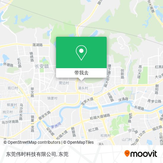 东莞伟时科技有限公司地图