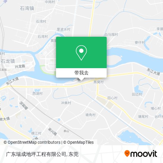 广东瑞成地坪工程有限公司地图