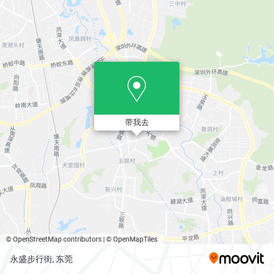 永盛步行街地图
