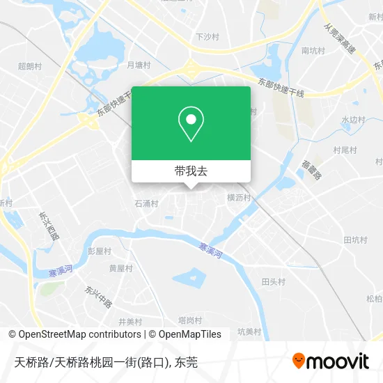 天桥路/天桥路桃园一街(路口)地图