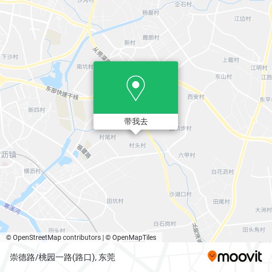 崇德路/桃园一路(路口)地图